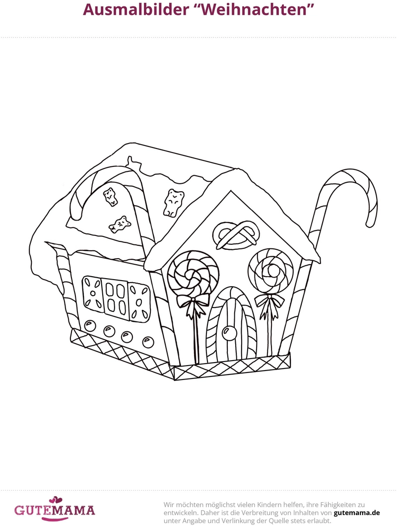 malvorlage-lebkuchenhaus-weihnachten