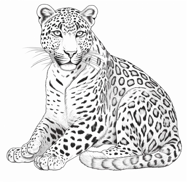 malvorlage-leopard-mit-einzigartigen-mustern-und-spannenden-fakten