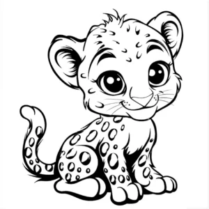 malvorlage-leopardenbaby-zum-ausmalen