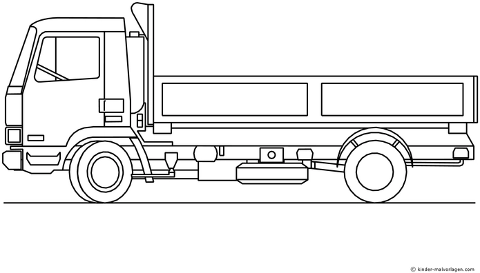 malvorlage-lkw-ausmalen-kreativ