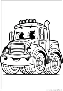 malvorlage-lkw-mit-freundlichen-augen