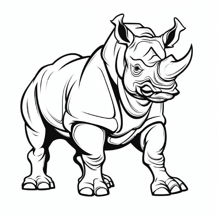 malvorlage-majestaetisches-nashorn