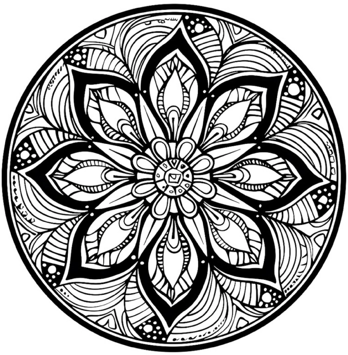 malvorlage-mandala-blumenmuster