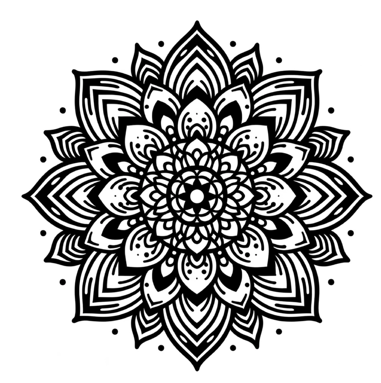 malvorlage-mandala-blumenmuster-ausmalen