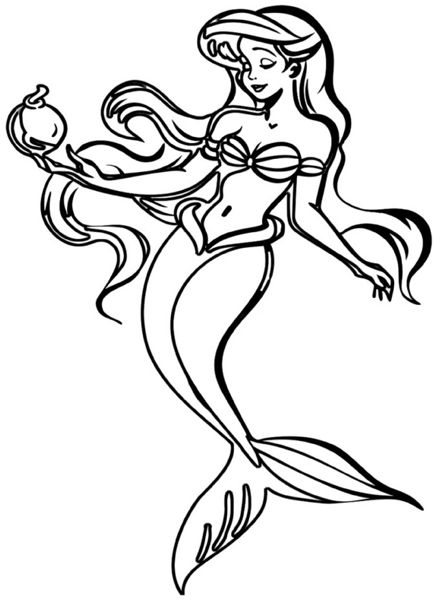 malvorlage-meerjungfrau-geheimnisvolles-gefaess