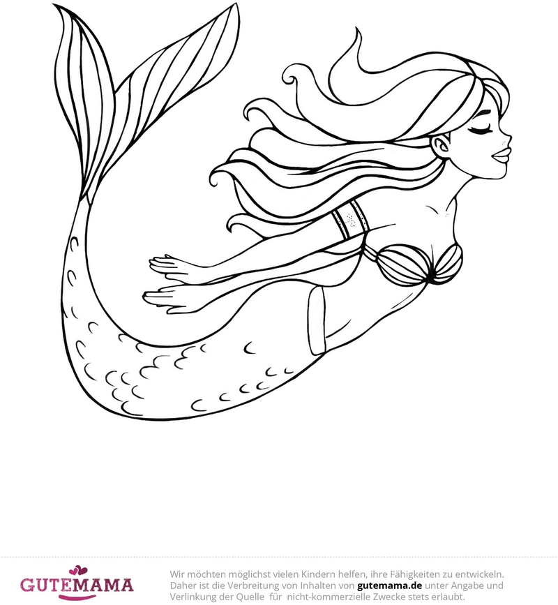 malvorlage-meerjungfrau-kreativ-ausmalen