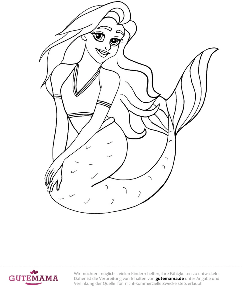 malvorlage-meerjungfrau-unterwasserwelt