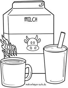 malvorlage-milchpackung-und-getraenke