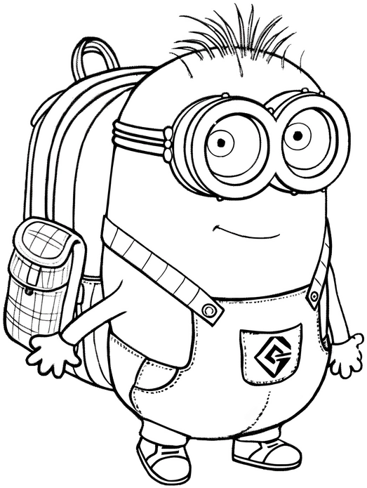 malvorlage-minion-mit-schultasche