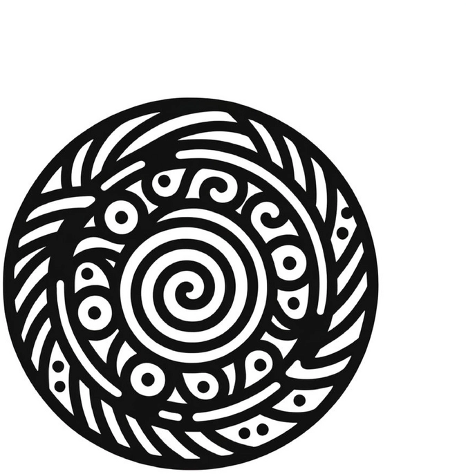 malvorlage-mit-spiralfoermigem-mandala-design