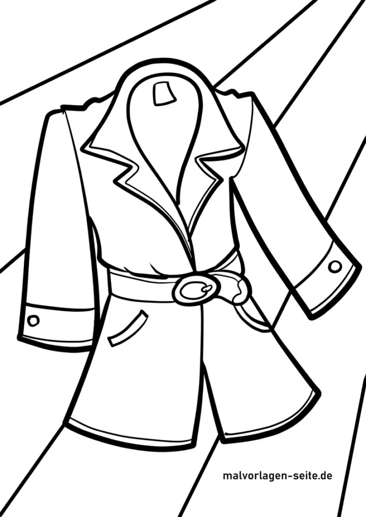 malvorlage-modische-jacke-zum-ausmalen