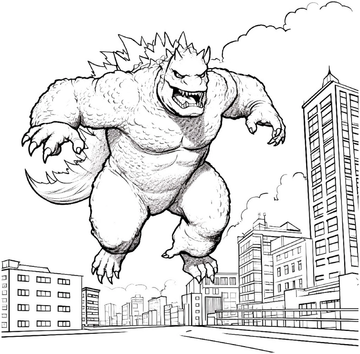 malvorlage-monster-in-der-stadtlandschaft