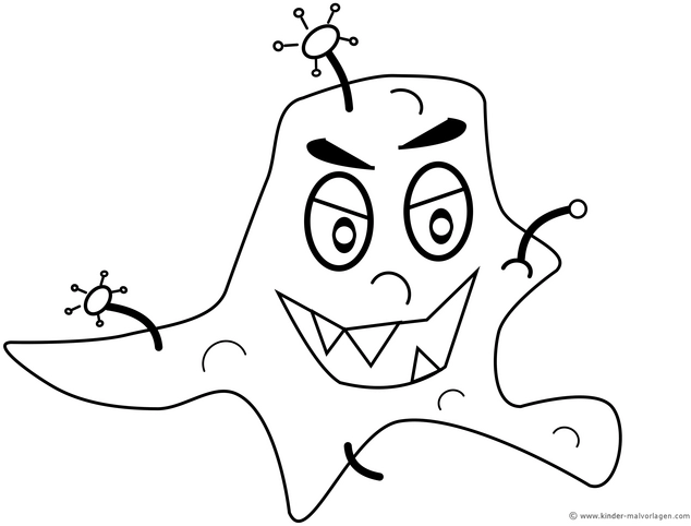 malvorlage-monster-mit-tentakeln-und-grinsen