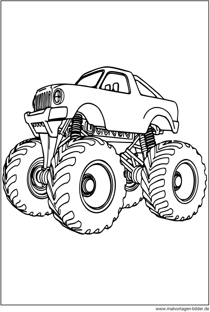 malvorlage-monstertruck-ausmalen