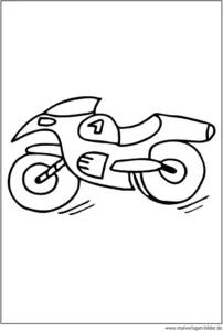 malvorlage-motorrad-ausmalbild