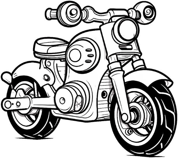 malvorlage-motorrad-fuer-kinder-ausmalen