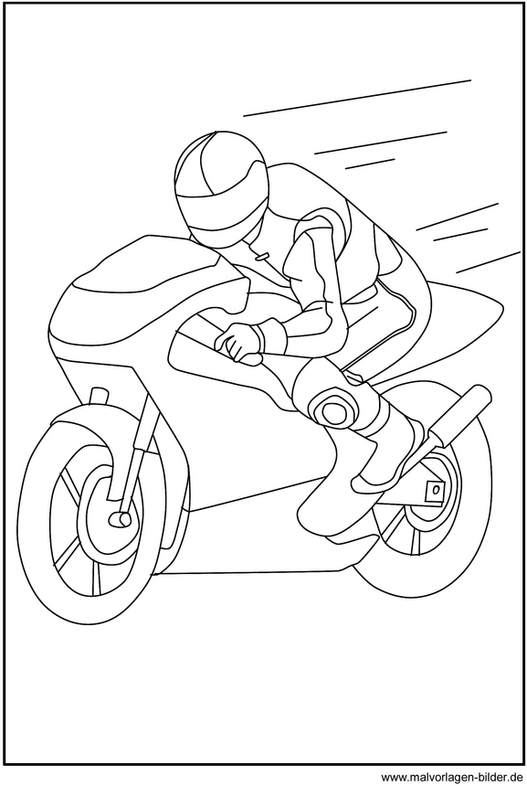 malvorlage-motorradfahrer-ausmalbilder-fuer-abenteuerlustige