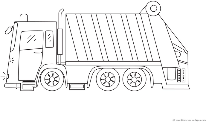 malvorlage-muellwagen-kreativ-ausmalen