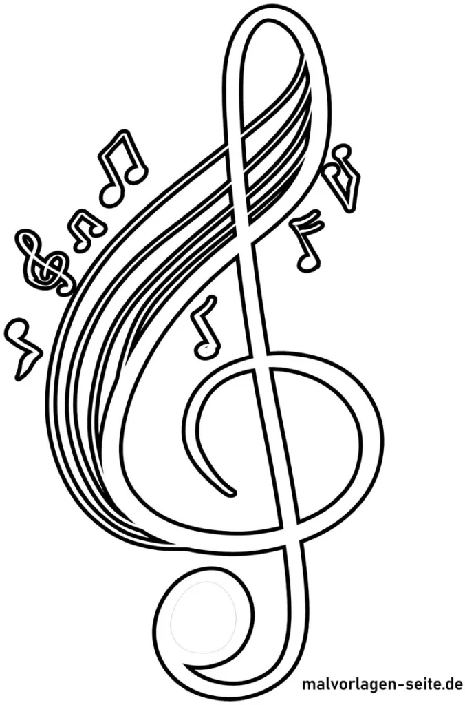 malvorlage-musiknoten-notenlinie-kreativ-ausmalen