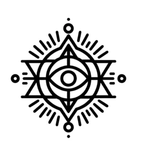 malvorlage-mystisches-symbol-geometrische-formen