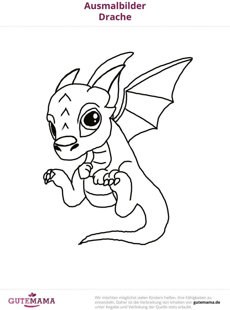malvorlage-niedlicher-drache-zum-ausmalen