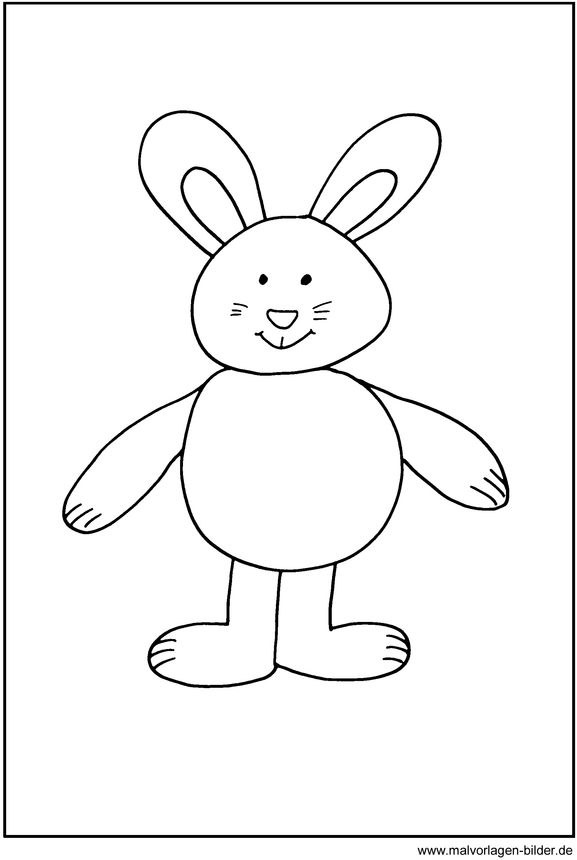 malvorlage-niedlicher-hase-osterzeit