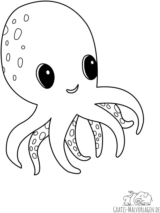 malvorlage-niedlicher-oktopus-mit-grossen-augen