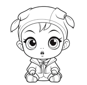 malvorlage-niedliches-baby-im-anime-stil-zum-ausmalen