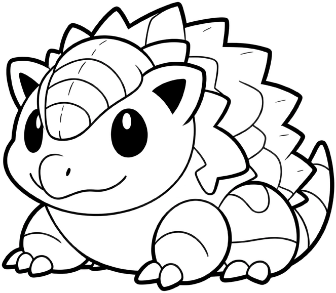 malvorlage-niedliches-reptil-ausmalen