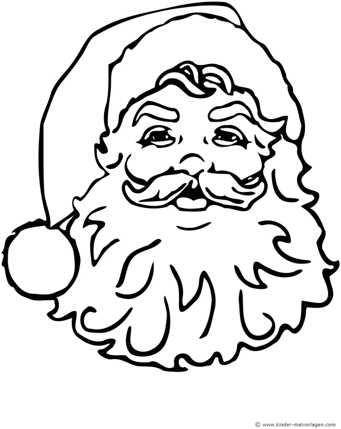 malvorlage-nikolauskopf-fuer-weihnachten