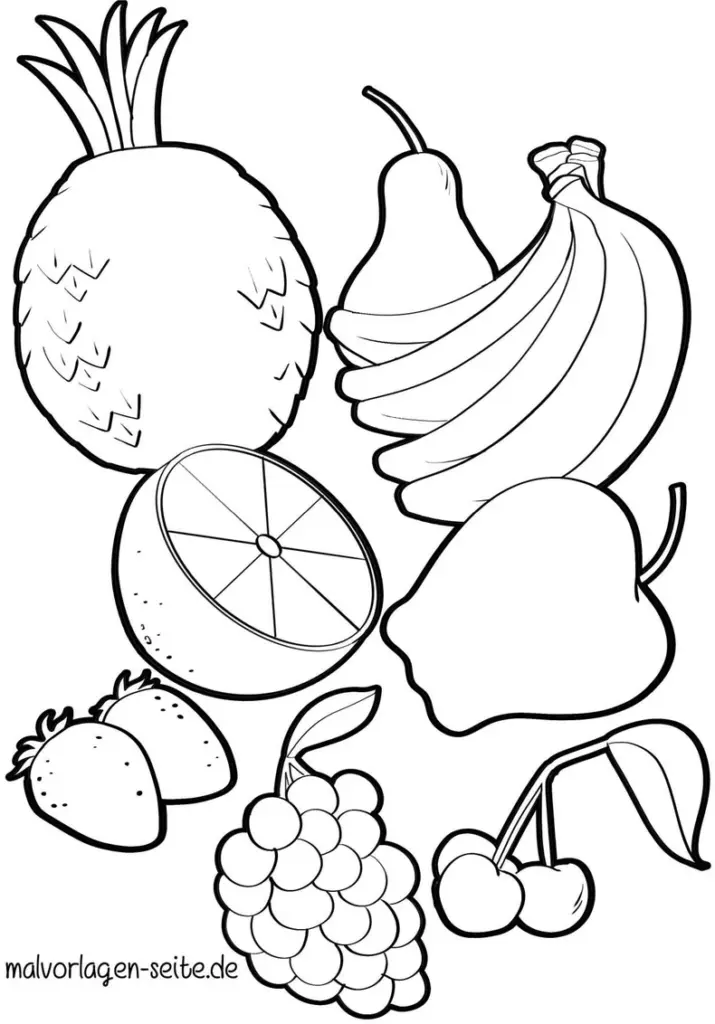 malvorlage-obst-fruechte-ausmalen