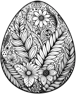 malvorlage-osterei-mit-blumenmuster