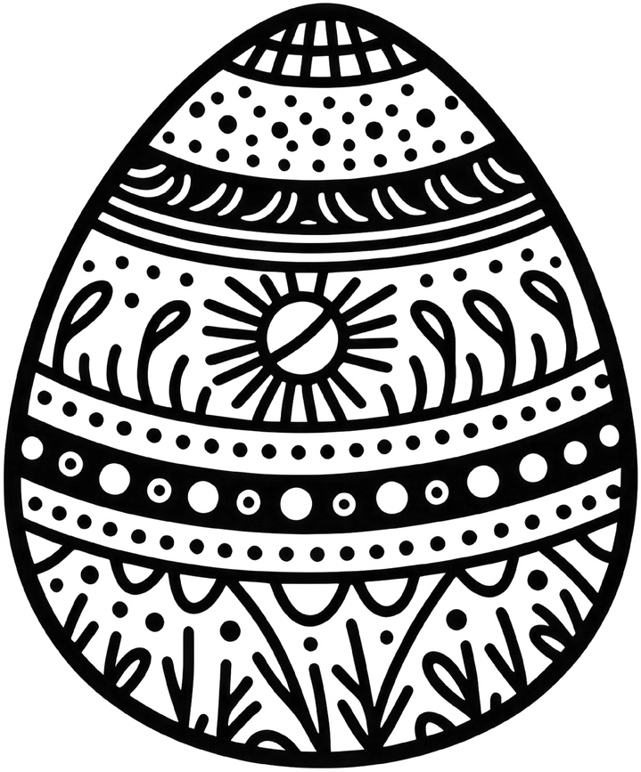 malvorlage-osterei-mit-mustern