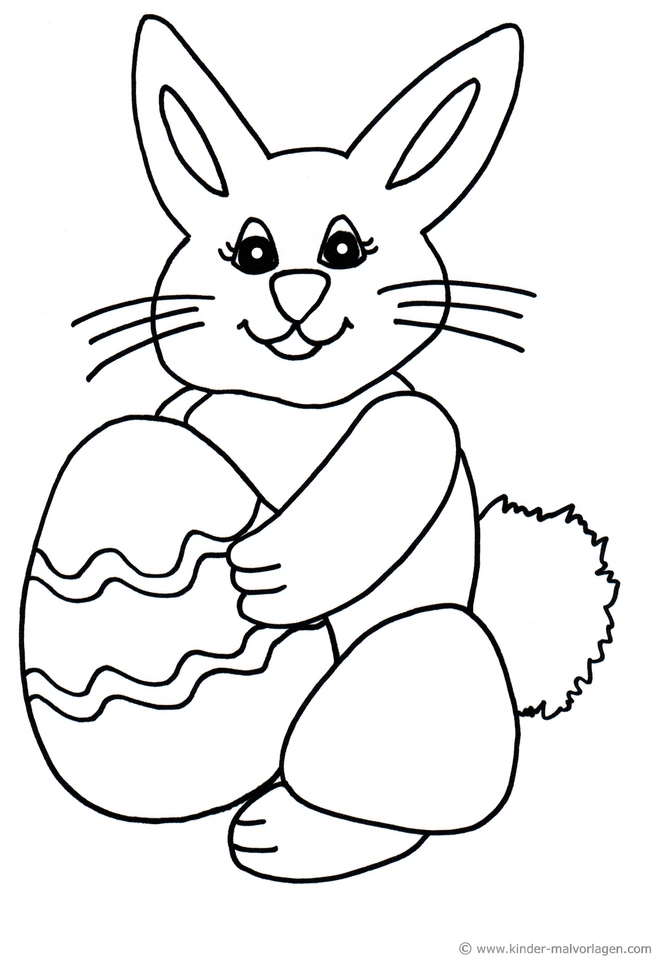 malvorlage-osterhase-mit-ei-zum-ausmalen