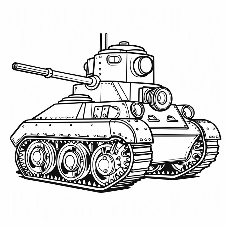 malvorlage-panzer-fuer-kinder-ausmalen