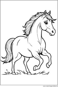 malvorlage-pferd-ausmalen-fuer-kinder-und-erwachsene