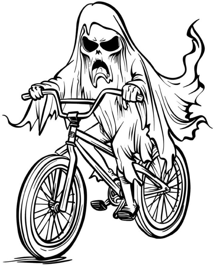 malvorlage-phantomgeist-auf-fahrrad