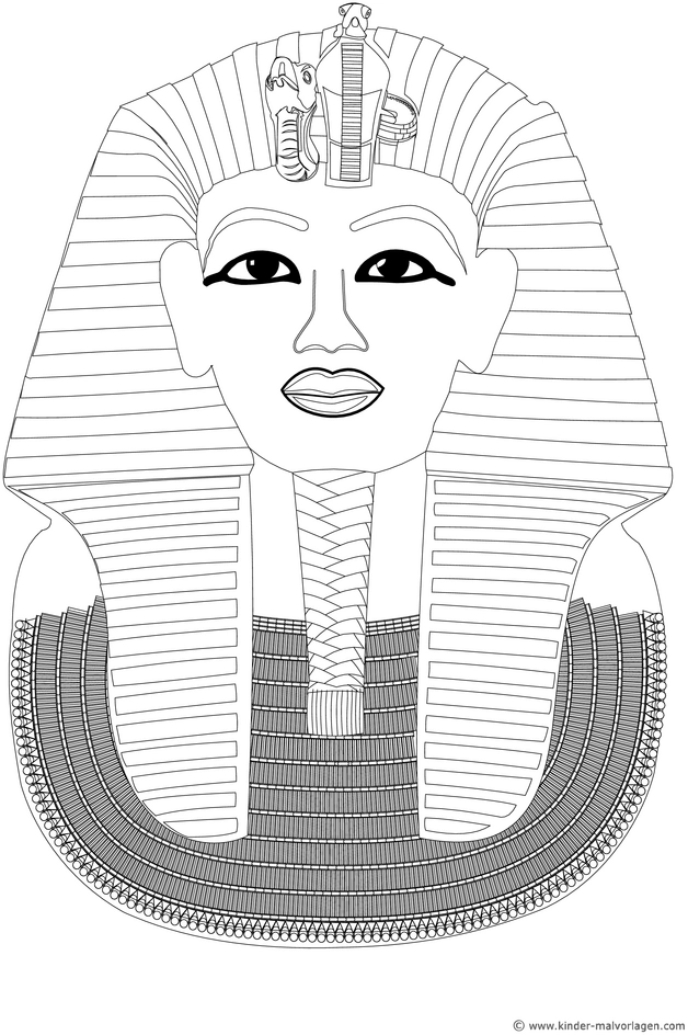 malvorlage-pharao-altes-aegypten