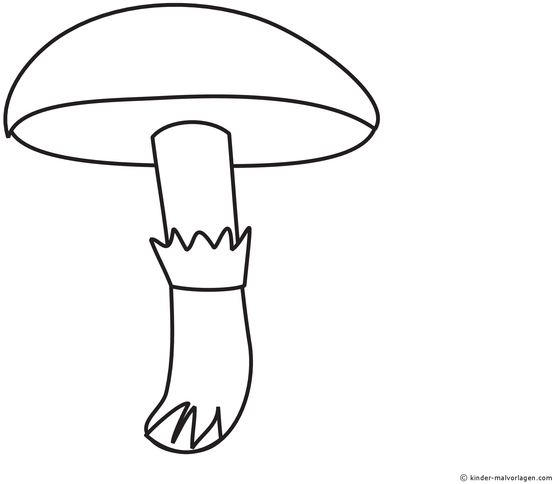 malvorlage-pilz-kreativ-ausmalen