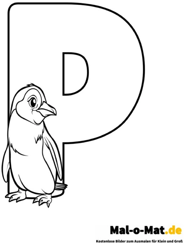 malvorlage-pinguin-buchstabe-p