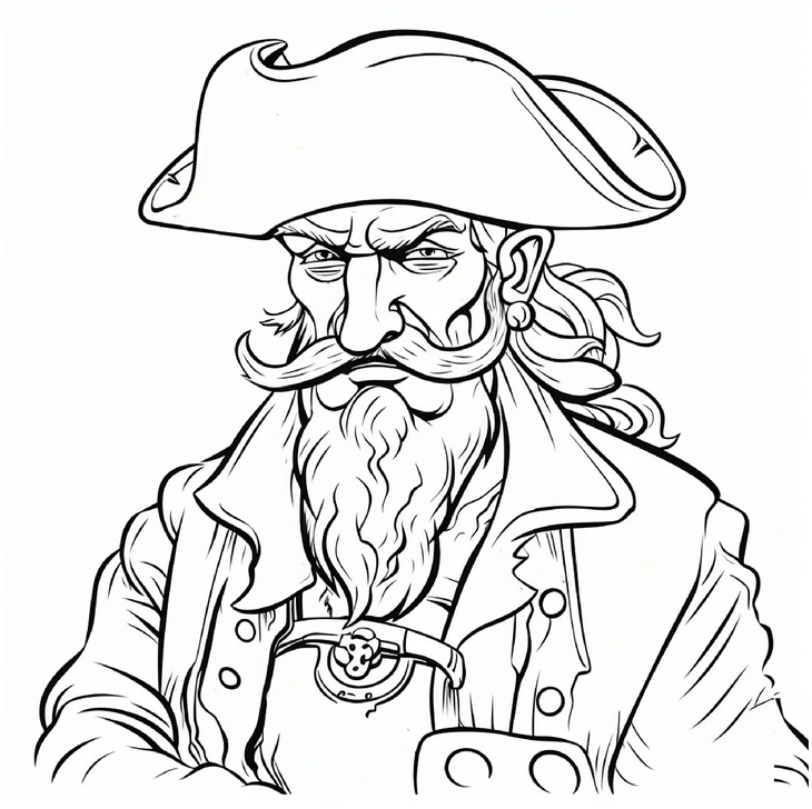 malvorlage-pirat-mit-details-und-abenteuern