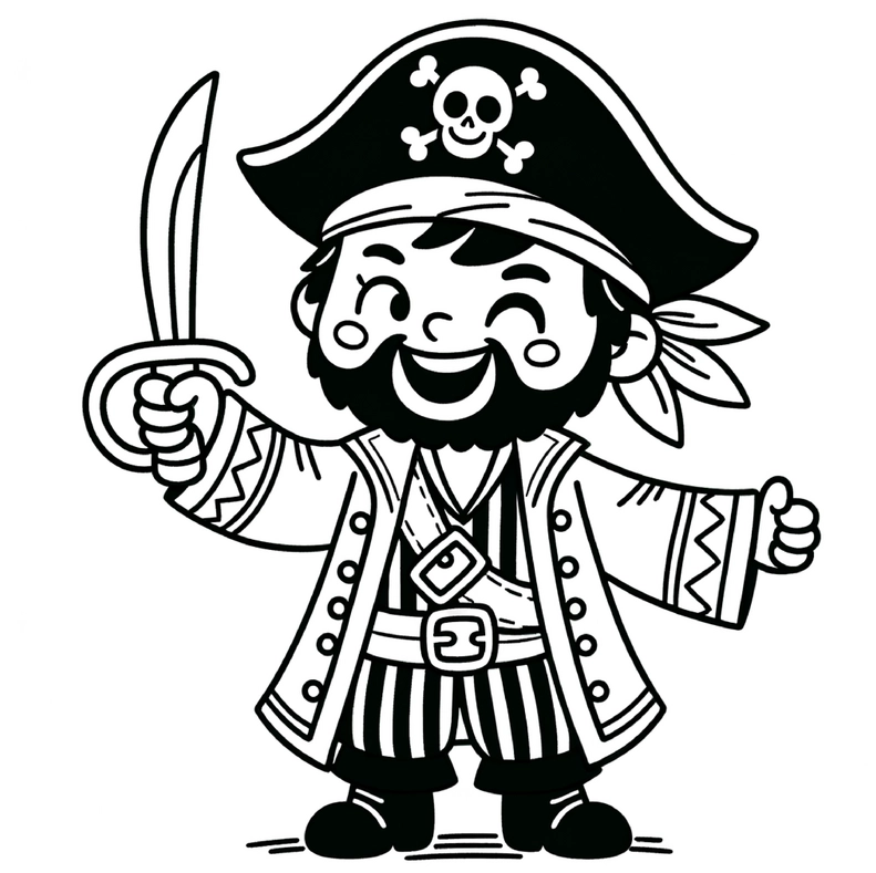 malvorlage-pirat-mit-schwert-und-totenkopf