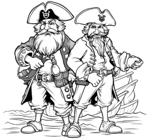 malvorlage-piraten-mit-abenteuern-und-schaetzen