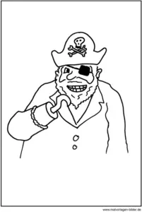 malvorlage-piraten-mit-hut-und-schatz