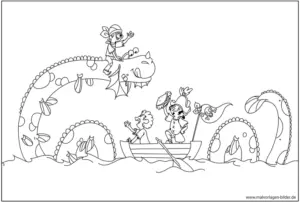 malvorlage-piraten-und-seeungeheuer