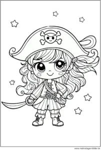 malvorlage-piratenmaedchen-ausmalbild