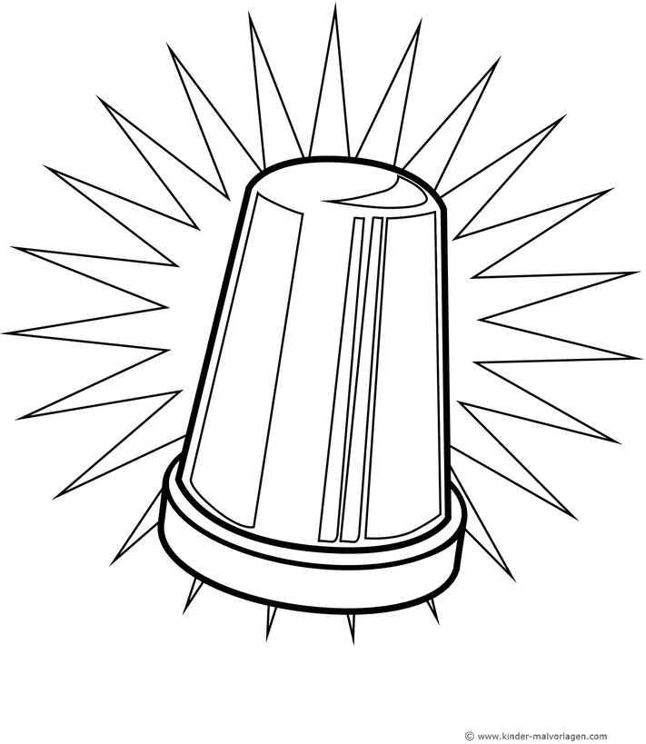 malvorlage-polizei-rotlicht-sicherheit-hilfe