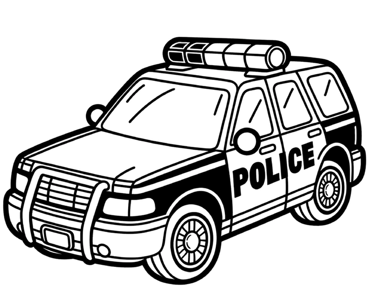 malvorlage-polizeiauto-ausmalbild-kinder