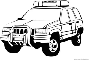 malvorlage-polizeiauto-fuer-kinder
