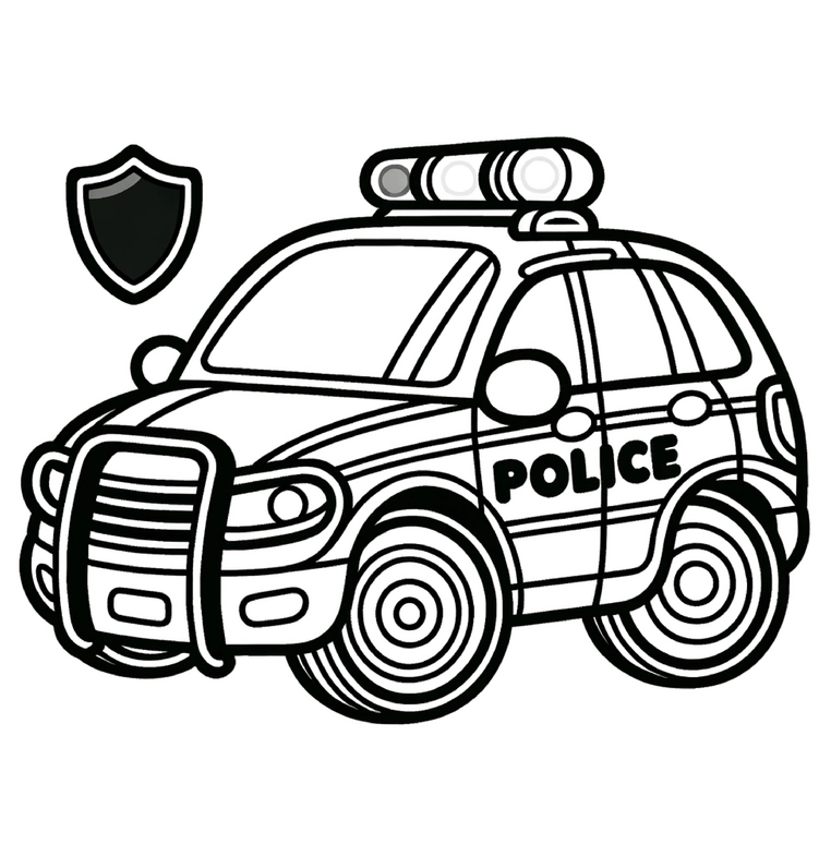 malvorlage-polizeiauto-kreative-gestaltung